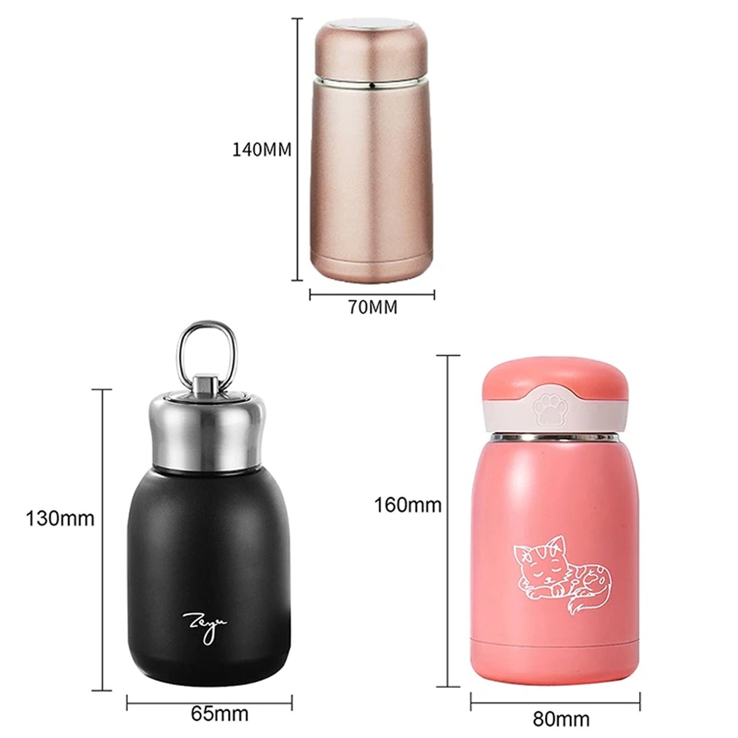 迷你可愛咖啡保溫瓶 EC-H1003