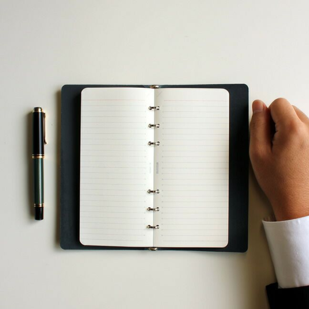Leather notebook EC-C1015